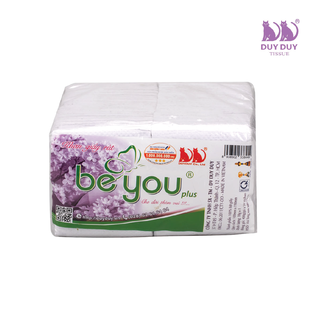 Khăn giấy rút Beyou plus | Công ty TNHH SX TM DV DUY DUY